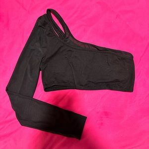 One arm mesh top